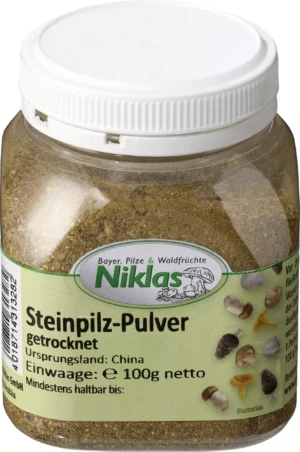 Steinpilzpulver getrocknet
