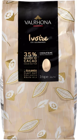 Weiße Schokolade von Valrhona