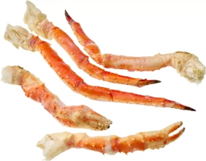 Königskrabbenbeine