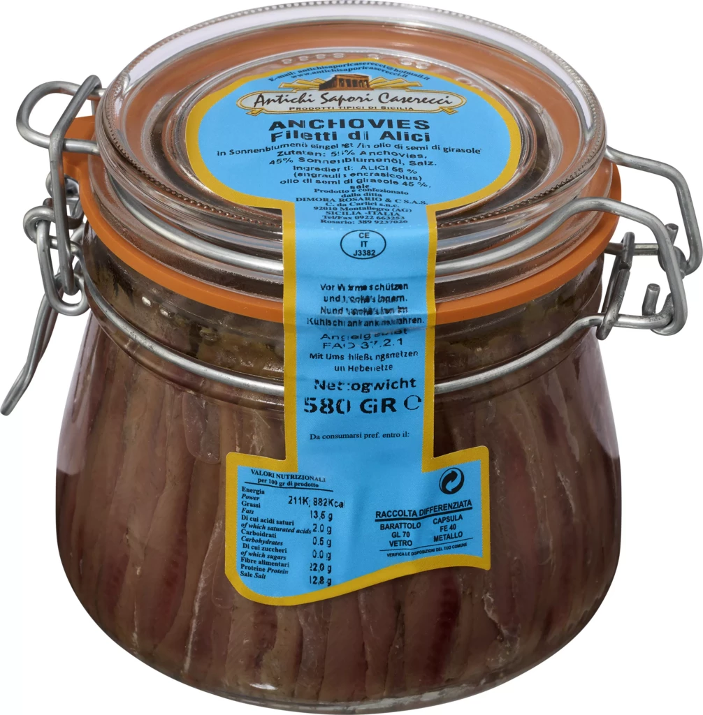 Sardellenfilet in Öl