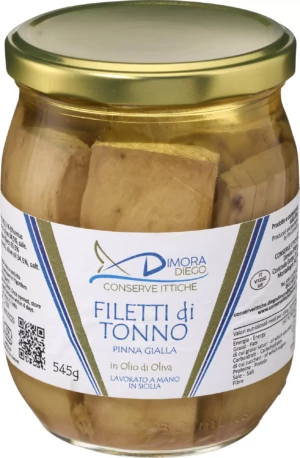 Thunfischfilet in Öl