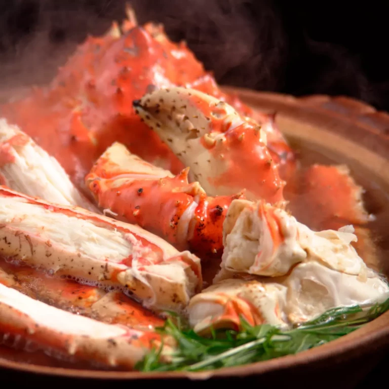 Hot pot Königskrabbenbeine