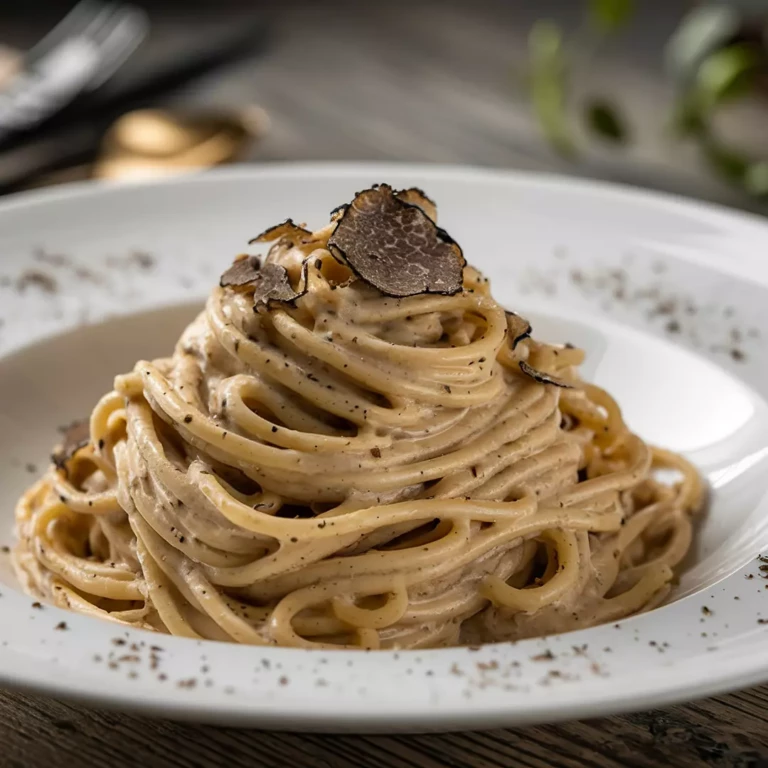 Pasta mit Trüffelcreme