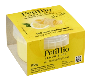 Butter mit Zitrone